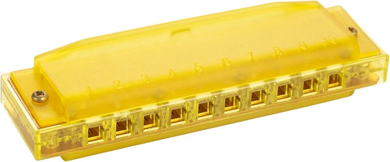 HOHNER Harmonica Translucent Harp C Yellow - Image 1