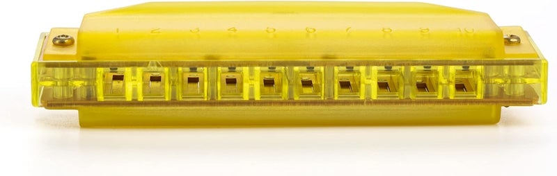 HOHNER Harmonica Translucent Harp C Yellow - Image 4