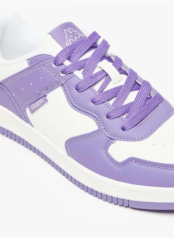 كابا Women's Textured Lace-Up Sneakers