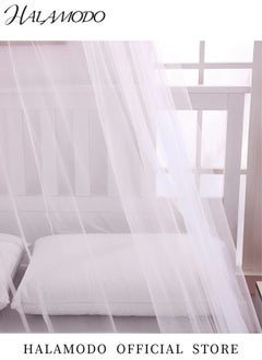 Bed Canopy Mosquito Net Round Lace Curtain Dome Bed Canopy Netting Bed Tent Canopy Bed Frame Hanging Princess Canopy Bedroom Decor for Indoor Outdoor - pzsku/Z8F73B7D08E4DB85C5D8BZ/45/_/1739447268/713ed357-e152-4ef6-b8b6-67d32a453e31