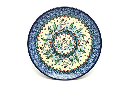Polish Pottery Gallery Polish Pottery Plate  10 Dinner  Unikat Signature  U4661 