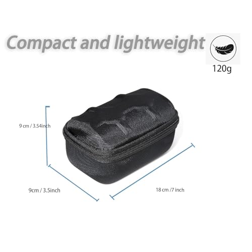 Zeinwap Travel Watch Case Organizer Watch Box with Zipper Heavy Duty Nylon Exterior, Travel Friendly Case Fits All Wristwatches & Smart Watches Up to 60MM Compatible for Apple Watches (2 Slot Zipper) - Image 2