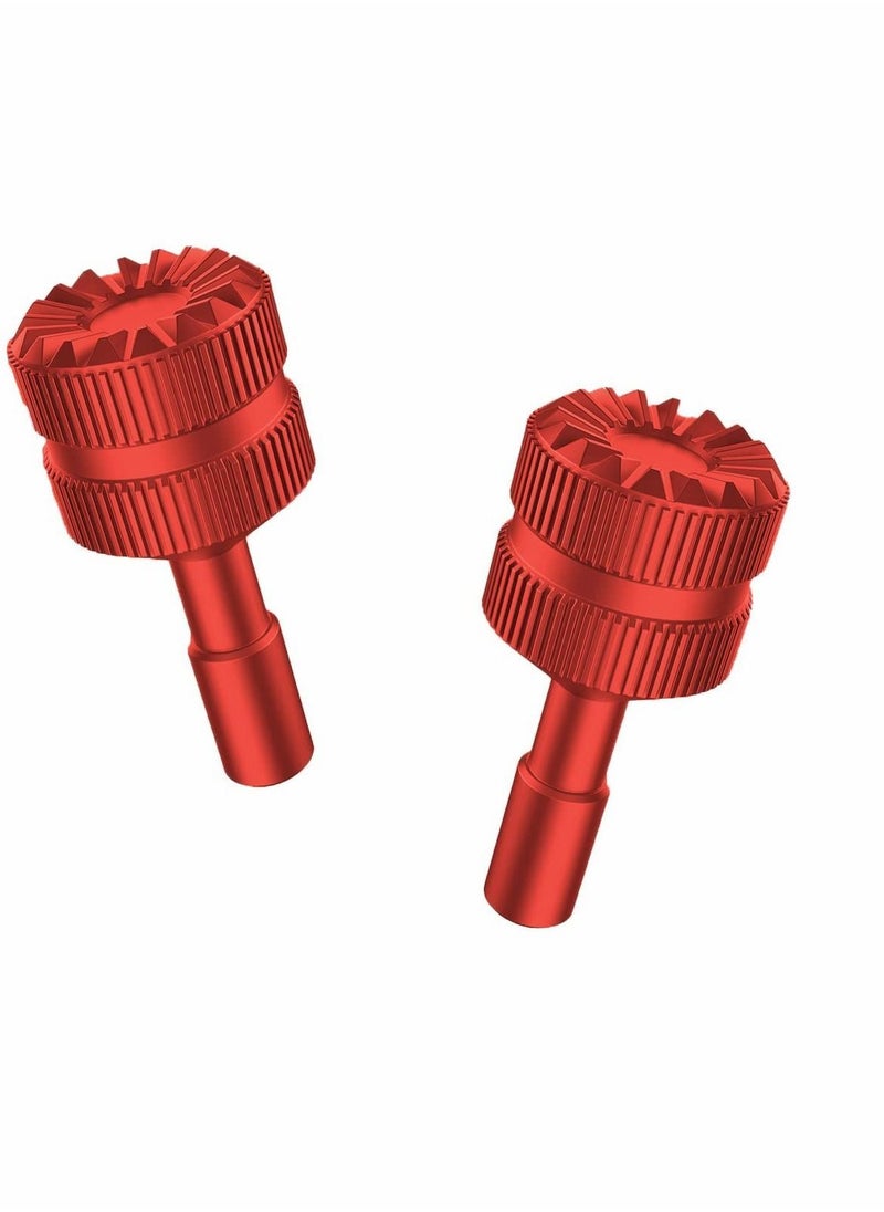 Y&D Mini 3 Pro Remote Control Sticks for DJI RC, Aircraft aluminum Alloy Controller Thumb Stickers/Joystick/Rocker Replacement Parts, Accessories (Red)  - Image 1