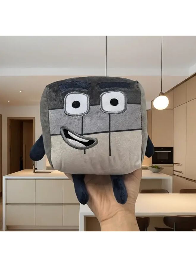 Nine Colorful Cartoon Number Blocks Plush Toy Soft Math Stuffed Doll 1 10 Educational Birthday Gift - Image 1