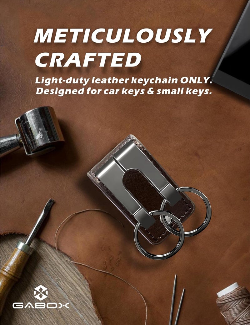 GABOX EDC Key Chain Belt Clip Carabiner Keychain Key Ring - Image 3
