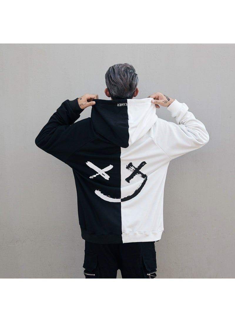 Generic - Unisex Couple Hoodie Oversized Streetwear 673 Red - Image 1