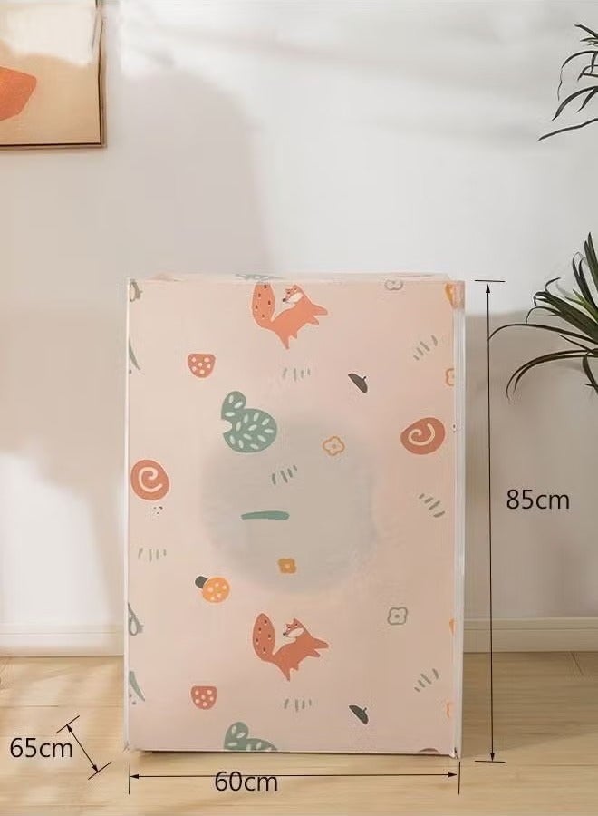 غسالة قماش سميكة تغطية الغسالة المقاومة للماء غسالة واقي من الغسالة مع سحاب ناعم وفيلكرو للمنزل المطبخ الغسيل - Image 2