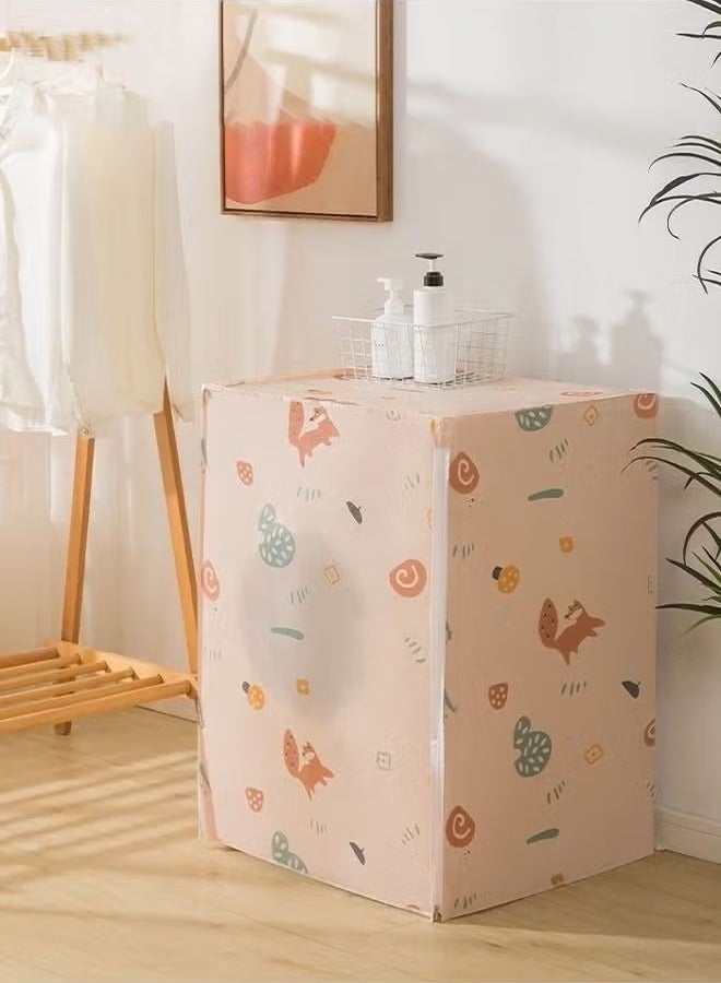 غسالة قماش سميكة تغطية الغسالة المقاومة للماء غسالة واقي من الغسالة مع سحاب ناعم وفيلكرو للمنزل المطبخ الغسيل - Image 4