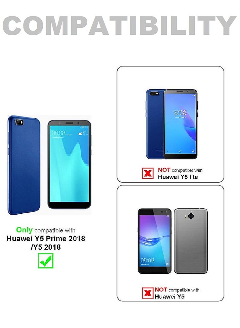 Super Tempered Glass Screen Protector 5D Designed For Huawei Y5 Prime (2018) Full Glue Edge to Edge Full Screen Coverage And Bubble Free - Image 3