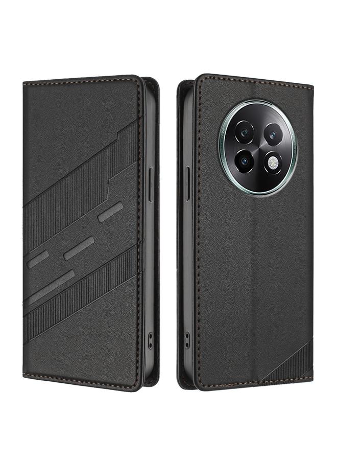 S-TOP Case For Realme 13+ Global Embossed Multi-functional Wallet Retro Leather Phone Case - Image 2