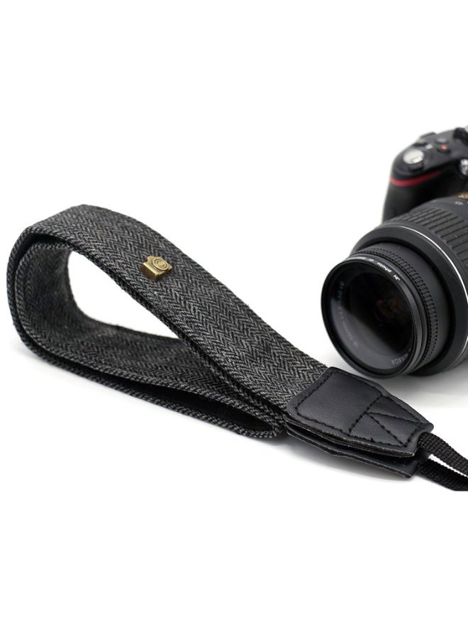 Generic Cotton Camera Strap SLR Camera Strap Decompression Retro Micro Single Photography Shoulder Strap Lanyard-Body Color:208 Shoulder Strap  - Image 5