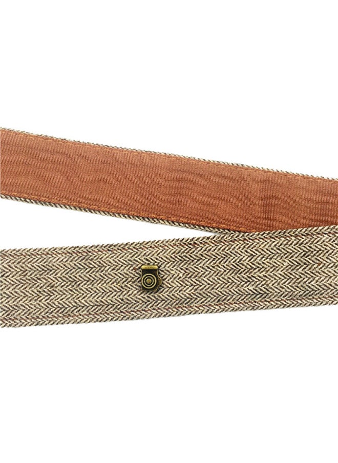 Generic Cotton Camera Strap SLR Camera Strap Decompression Retro Micro Single Photography Shoulder Strap Lanyard-Body Color:208 Shoulder Strap  - Image 3