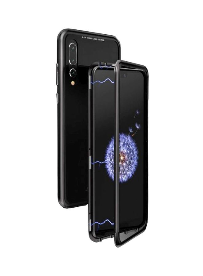 نيبمينينت لاصقة حماية أمامية وخلفية لهاتف هواوي نوفا 3i شفاف/ أسود