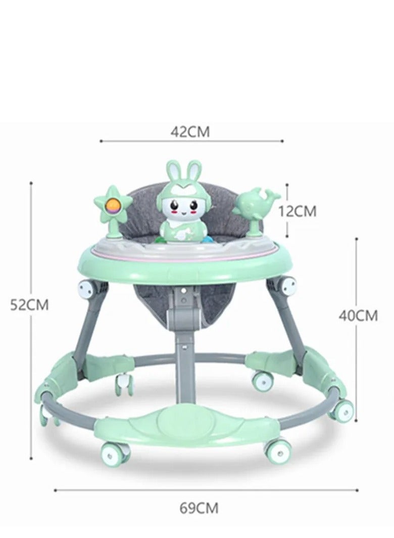 Baby walker for Babies Anti-o-leg Multi-function Anti-rollover Baby Walker wheels and Seat Music Push Walker Stroller - Image 5