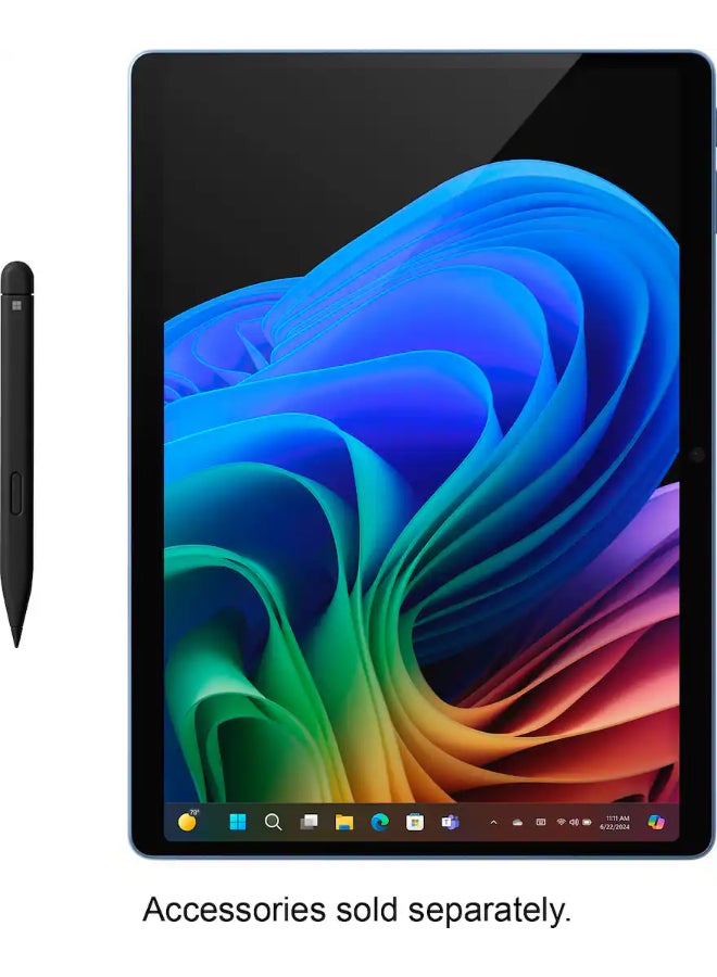 مايكروسوفت Surface Pro 2-in-1 Laptop With 13 Inch Touchscreen Display, Snapdragon X Plus Processor/16GB RAM DDR5/512GB SSD/Windows 11/ English Sapphire - Image 3