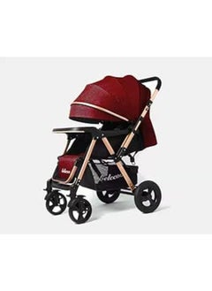 Baby Stroller Blecoo X1 Flip Arm Wine Red - pzsku/Z8F74BE77552342E4A889Z/45/_/1728906257/aa814e3a-4415-410a-be05-d819167b4bda