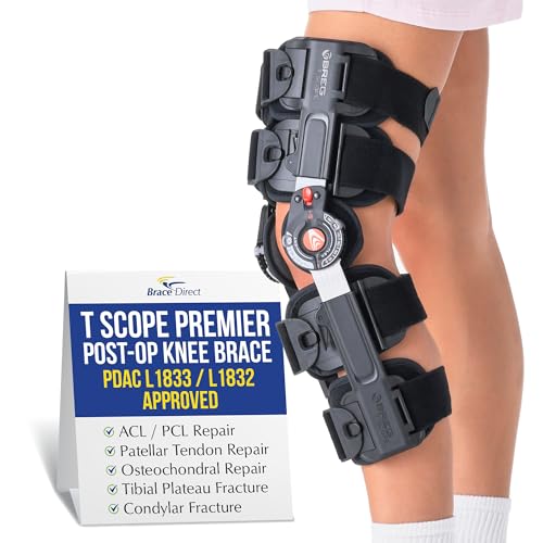 Brace Direct Breg T Scope Premier Post Op Knee Brace Adjustable ROM for ACL MCL PCL Injury Recovery L1833 L1832 (Thighs Up to 30.5") - Image 3