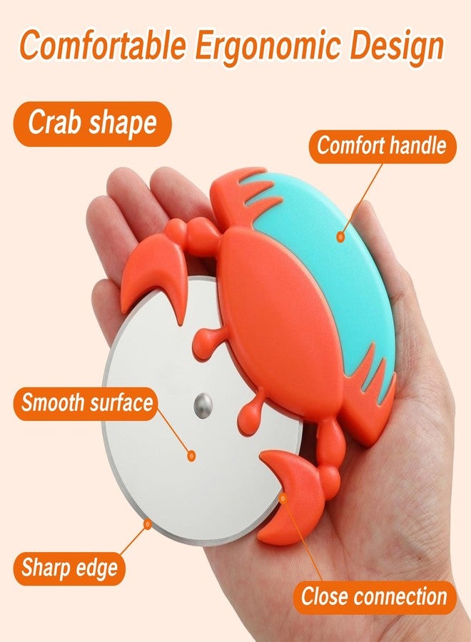 يافيجي غطاء قرص تقطيع البيتزا من YAFIYGI، عبوة واحدة، قرص تقطيع بيتزا أحمر بشفرات كبيرة، مانع للانزلاق، مقاوم للصدأ، سهل الاستخدام، غطاء حماية لشفرة تقطيع البيتزا، قطاعة متينة، مناسب للاستخدام باليد اليمنى واليسرى - Image 4