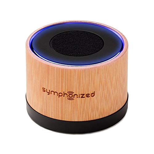 Symphonized NXT Premium Genuine One Piece Solid Hand Carved Bamboo Wood Bluetooth Portable Speaker. Compatible with All Bluetooth iOS Devices, All Android Devices and Mp3 Players - Image 1