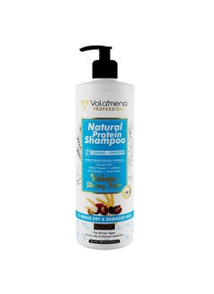 VOLAMENA WITH DEVICE Volamena Natural Protein 2 in 1 Hair Shampoo For Hair Fall Control For Women & Men 500 ml  - Image 1