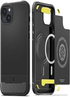 Spigen Rugged Armor (MagFit) Case Compatible with MagSafe, Designed for Apple iPhone 14 Plus (2022) - Matte Black