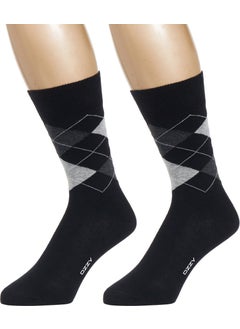 Ozzy Socks 3 Pairs Seamless Men's Combed Cotton 4 Season Socks Durable Heel Toe  - Image 2