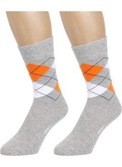 Ozzy Socks 3 Pairs Seamless Men's Combed Cotton 4 Season Socks Durable Heel Toe  - Image 3
