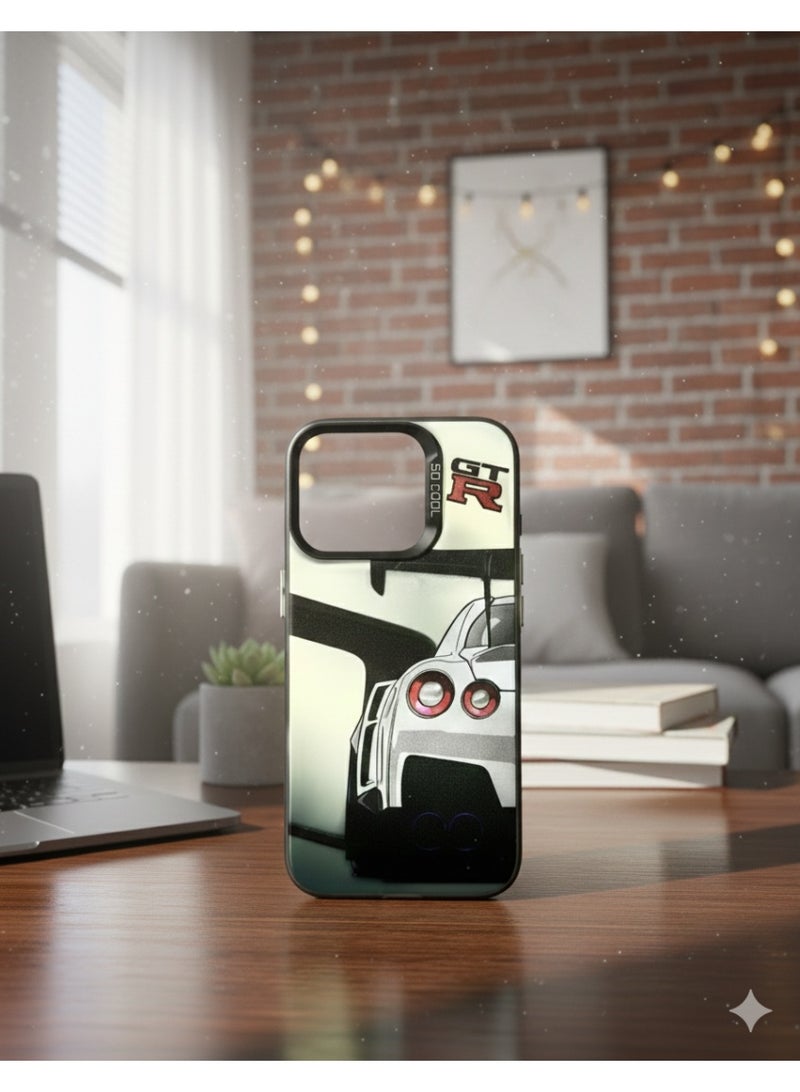 Grace Nissan GT-R R35 JDM Legend Phone Case - Matte Finish with Camera Protection - protective cover for Iphone 16 pro - Image 2