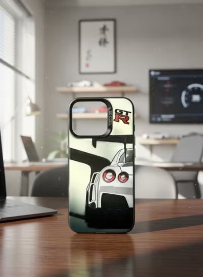 Grace back case iphone 16 pro - Nissan GT-R R35 JDM Legend Phone Case - Matte Finish with Camera Protection - protective cover for Iphone 16 pro - Image 1