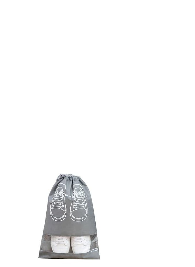 Spaceshoop Large Travel Storage Shoe Bag, Portable Shoe Bag Dust-proof Shoe 2pcs  - Image 3