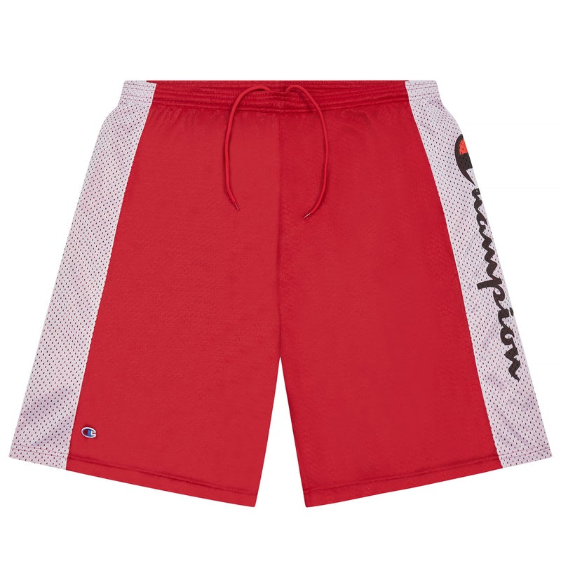 Champion Champion Big and Tall Mesh Basketball Shorts - Quick Dry Gym Athletic Shorts Red  - Image 1