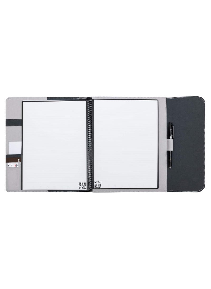 Rocketbook Capsule 2.0 Folio Cover for Core, Panda and Fusion - 100% Recyclable, with Pen Holder, Magnetic Clasp & Inner Storage - Letter Size - 8.5"... - Image 4