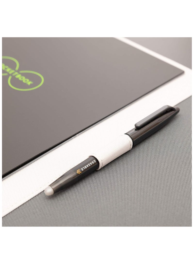 Rocketbook Capsule 2.0 Folio Cover for Core, Panda and Fusion - 100% Recyclable, with Pen Holder, Magnetic Clasp & Inner Storage - Letter Size - 8.5"... - Image 5