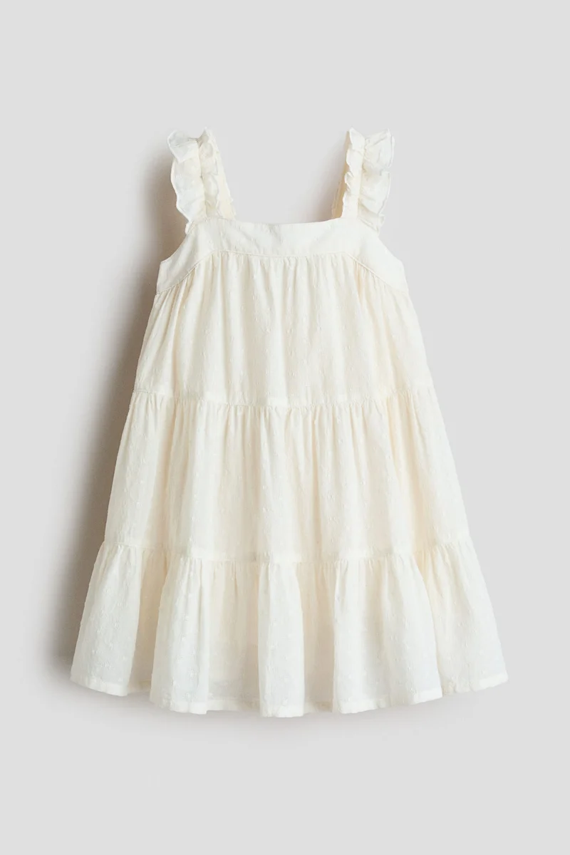 H&M Tiered cotton dress