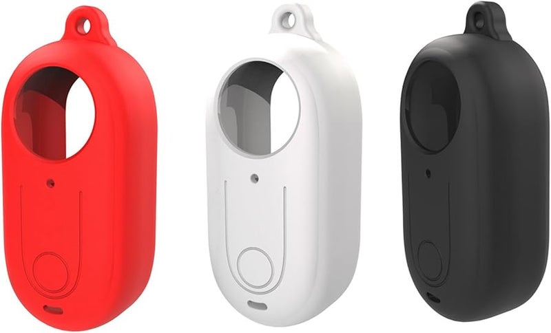 Black Soft Silicone Protective Cover Case For Insta360 GO 3 Action Camera Anti Fall - Image 4