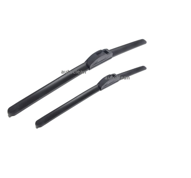 AutoClean Frameless Soft Wiper Blade For Indica Vista Manza Honda City New (Windshield Washer Tablet Free) Size 24 15 - Image 1