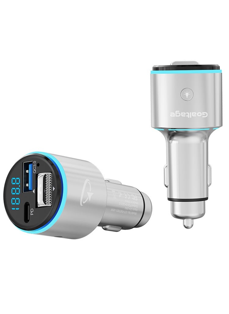 Goaltage Goaltage FMTR01 PowerTune Bluetooth FM Transmitter with Multi-Format Support, Safety Protection, Fast Charging, Hands-Free Calling and Wide Compatibility  - Image 4