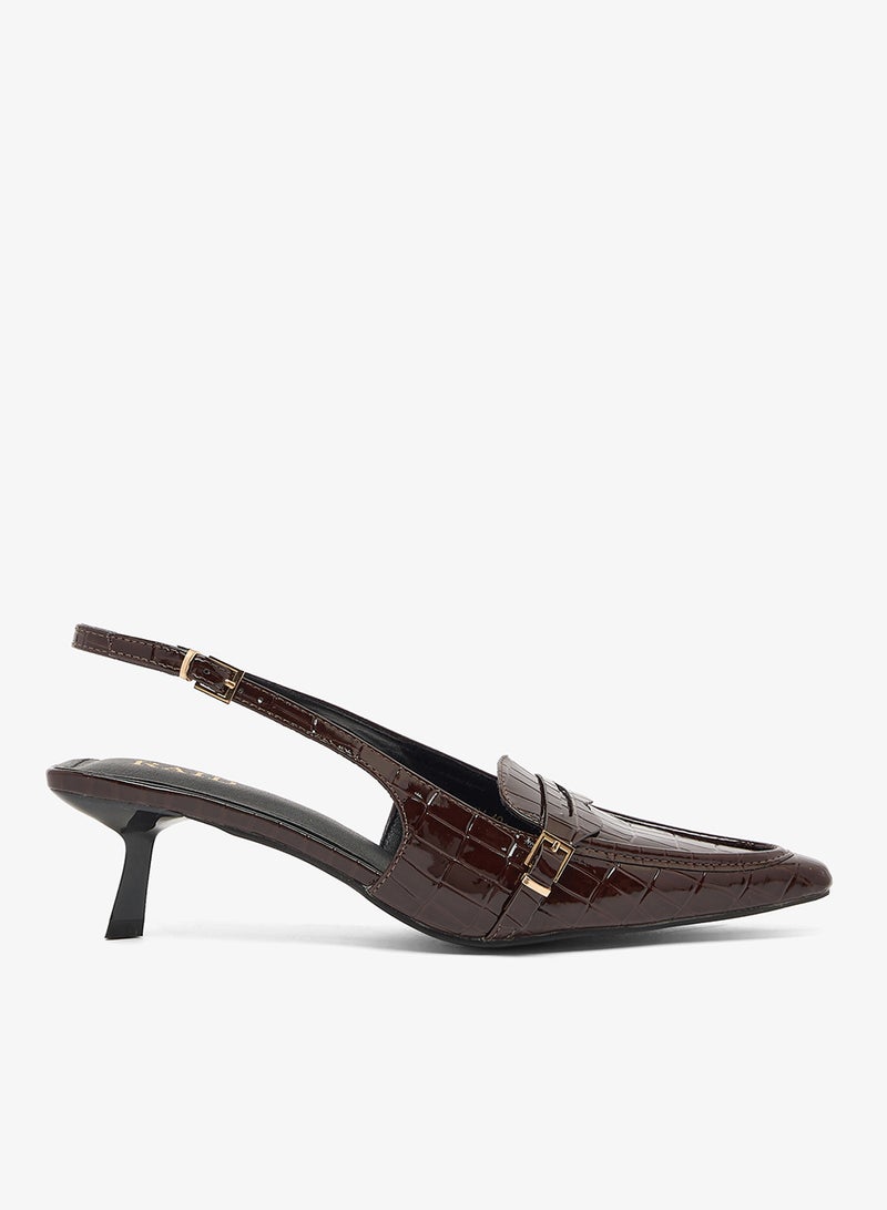 ريد إيلوين مضخات بحزام خلفي - Image 1