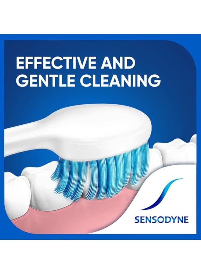 Sensodyne Sensodyne Medium Rapid Relief Specially Designed For People With Sensitive Teeth Toothbrush  - Image 3