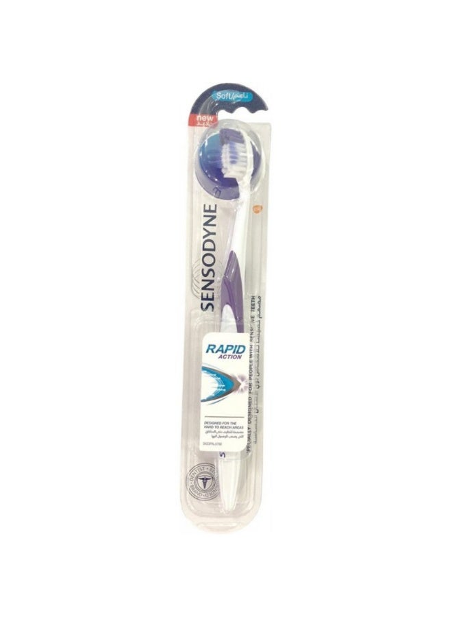 Sensodyne  Rapid Specially Designed For People With Sensitive Teeth Toothbr  (May vary package)ush - Image 1