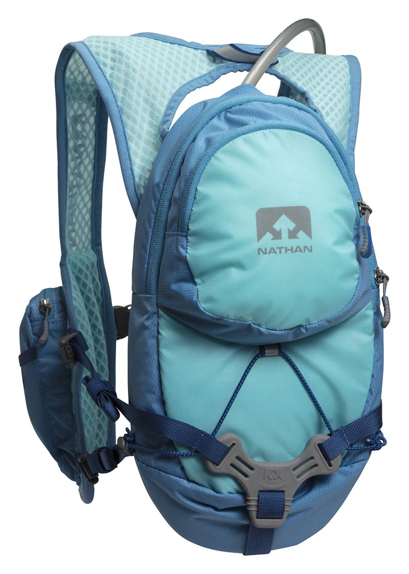 Nathan Hydration Vest with 2 Liter Bladder Included Running Vest for Men and Women Running Backpack w Smartphone Pocket One Size Fits Most