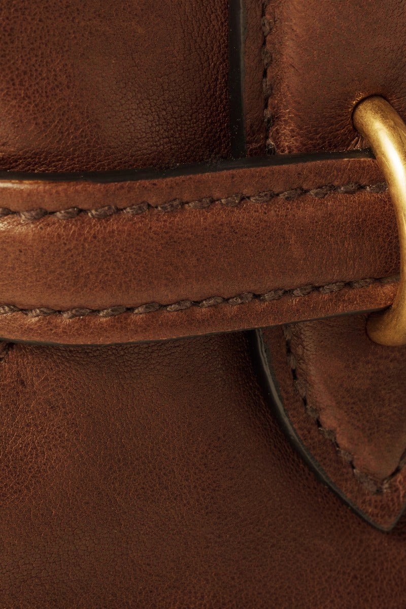 مياو مياو حقيبة يد من جلد نابا مع مقبض علوي من Aventure - Image 5