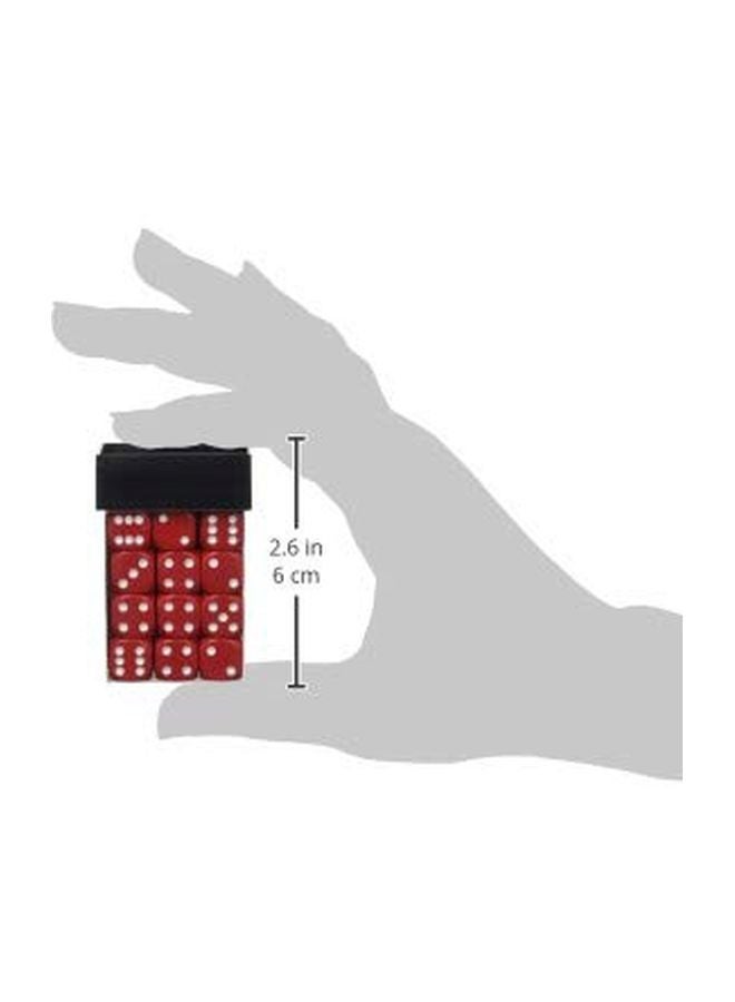 NIBEMINENT 36-Piece Opaque Six Sided D6 Dice Set 25804 - Image 3