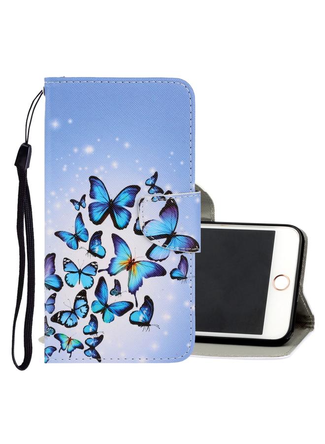 S-TOP Case For iPhone 6 / 6s 3D Colored Drawing Horizontal Flip PU Leather Case with Holder & Card Slots & Wallet - Image 1
