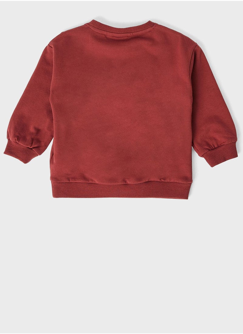 NAME IT - Kids Minnie Mouse Sweatshirt - Image 1