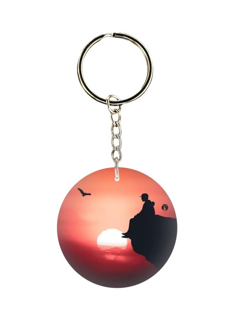 RKN The Sunset Printed Keychain