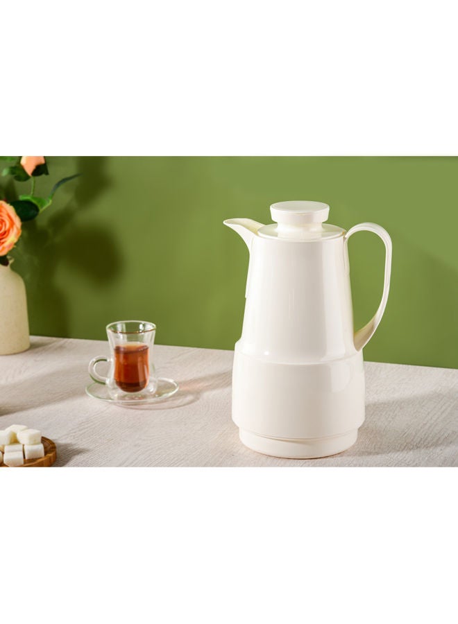 Electus Tea and Coffee Flask 1L Ivory - Image 3