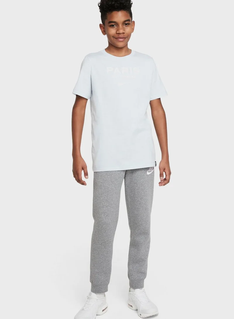 Nike Youth Psg Swoosh T-Shirt