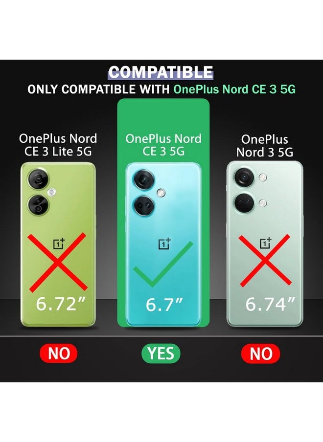 ذا جيفت كارت جراب خلفي مقاوم للصدمات من TheGiftKart لهاتف OnePlus Nord CE 3 5G | نتوءات مرتفعة لحماية الكاميرا والشاشة | جراب خلفي شفاف للغاية من السيليكون الناعم لهاتف OnePlus Nord CE3 5G (شفاف)  - Image 2