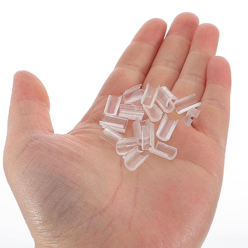 Keratin Glue Pellets Hot Fusion Glue Beads 100pcs Melt Adhesive Granules for Hair Extensions Professional Bonding - Image 3